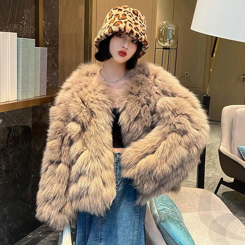 Winter Faux Fox Fur Fur Coat For Women - pokema460d7c90c9bbaa5d0e7dc0692048c3d1