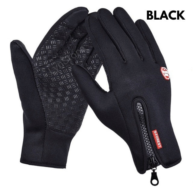 Winter Gloves Touch Screen Riding Motorcycle Sliding Waterproof Sports Gloves With Fleece - pokemaf7b597c94bfad6ad3cbfd8dbdaeb34fc