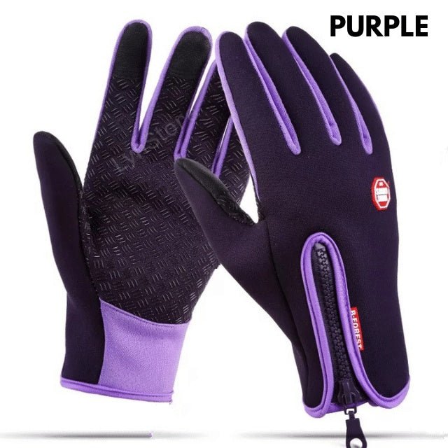 Winter Gloves Touch Screen Riding Motorcycle Sliding Waterproof Sports Gloves With Fleece - pokema66adff30fe2bd66b028af10685195600