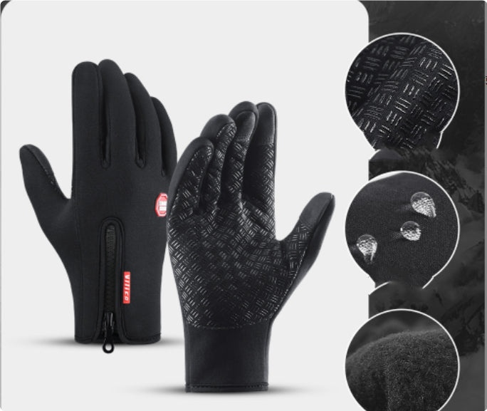 Winter Gloves Touch Screen Riding Motorcycle Sliding Waterproof Sports Gloves With Fleece - pokema69d5e0991937c28fc5f5dce2e0965ef2