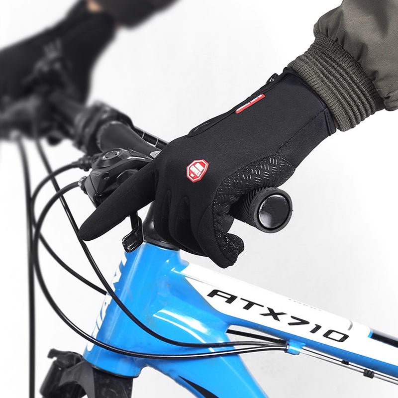Winter Gloves Touch Screen Riding Motorcycle Sliding Waterproof Sports Gloves With Fleece - pokemab7b8d035b99131148352445ab8deab91
