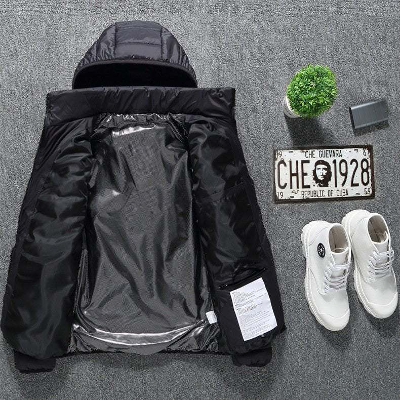 Winter Heated Jacket USB Electric Cotton Coat Zip-up Heater Thermal Clothing Heating Vest For Men - pokemaddbd2e71bc61e36e9ac54c78ee654e31