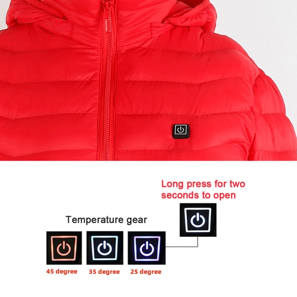 Winter Heated Jacket USB Electric Cotton Coat Zip-up Heater Thermal Clothing Heating Vest For Men - pokemaf2e52557e965992676096dd6ba77bfa8