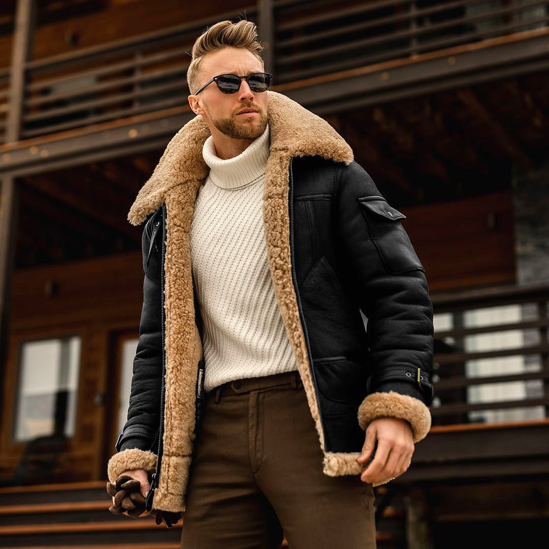 Winter Jacket Mens Military Fleece Warm Jackets Male Fur Collar Coats Army Tactical Jacket - pokema342736f6a2f4e32ca1670a91b117dd78