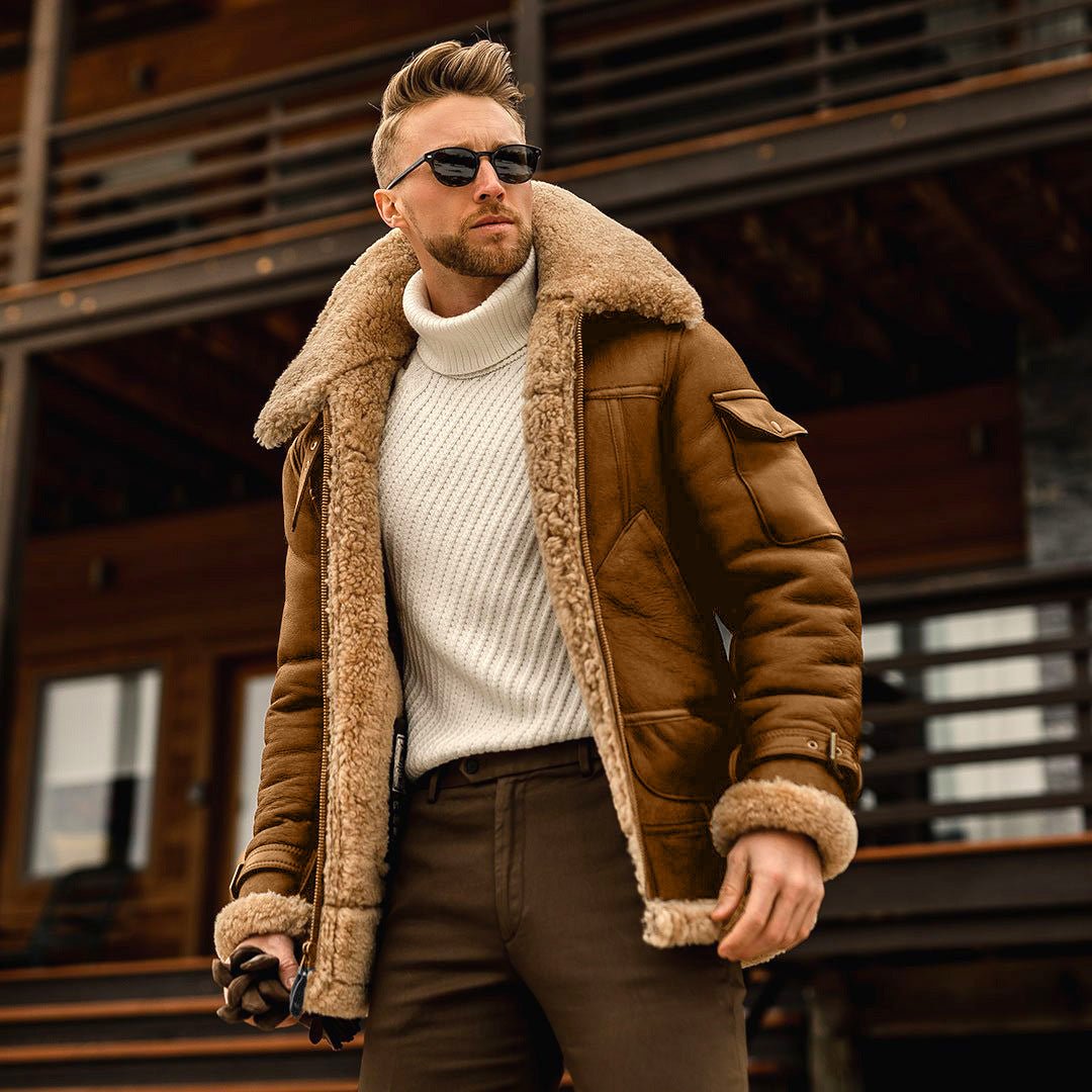Winter Jacket Mens Military Fleece Warm Jackets Male Fur Collar Coats Army Tactical Jacket - pokemacd13a0ce3ec413a2c3e90fb88070c601