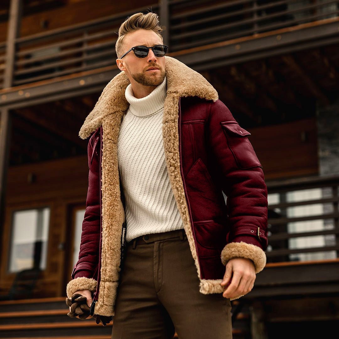 Winter Jacket Mens Military Fleece Warm Jackets Male Fur Collar Coats Army Tactical Jacket - pokema538f0188c4a275a535ed3ca77367800b