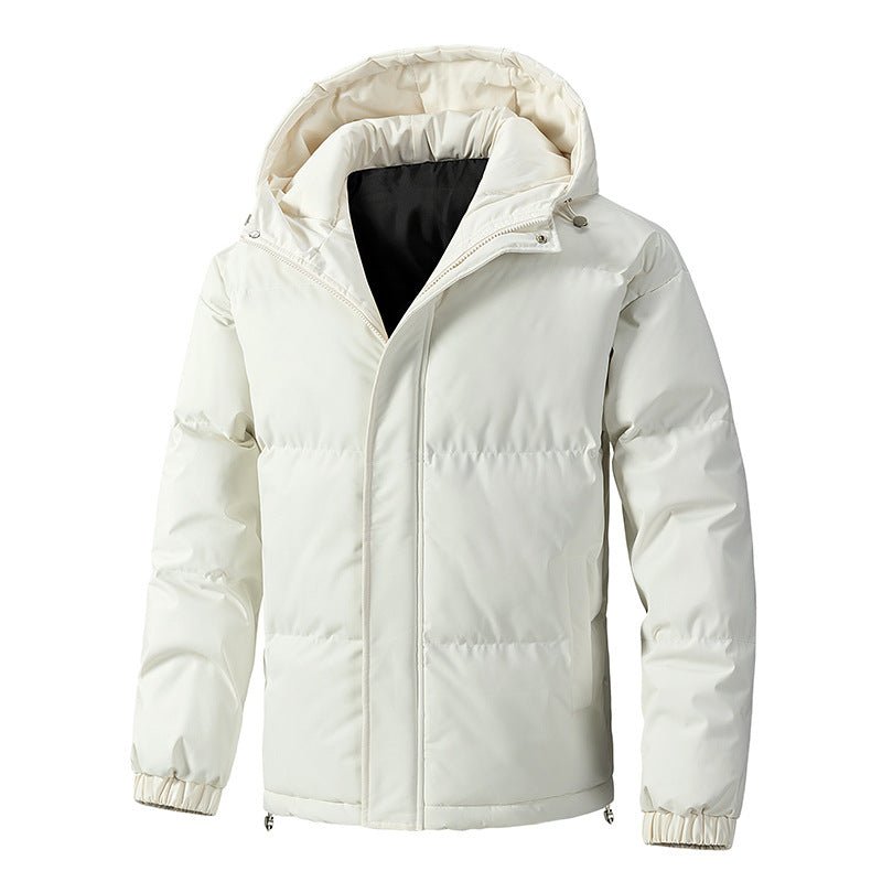Winter Loose Hooded Cotton-padded Jacket Thickened Coat For Men - pokemaa71b66b1c5b4f4c839aad3398e076a1f