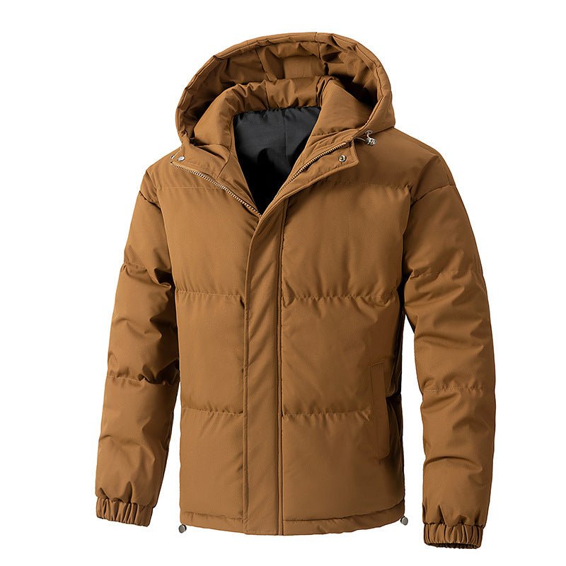 Winter Loose Hooded Cotton-padded Jacket Thickened Coat For Men - pokemac6c8ca695ca593e8f7d4a3d859ad6a6c