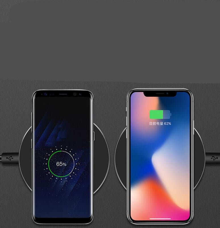 Wireless Charger For I-Phone Fast Wireless Charging Pad For Sam-sung High Speed - pokema76a9877cbc3d2096fc3e7fc7bb078892