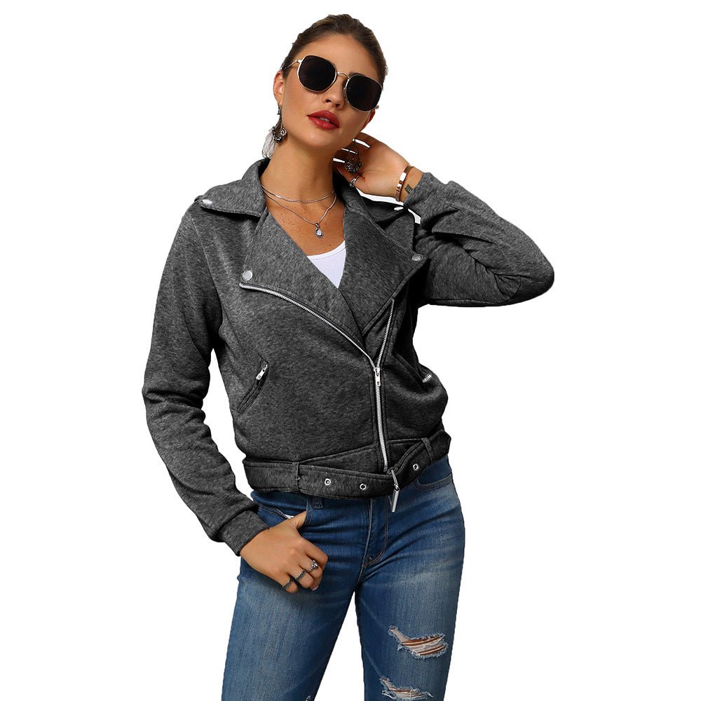 Women's Autumn And Winter Fleece Fleece Sweater Coat - pokema80568b4070a64f27ca8938c0e15afd8e
