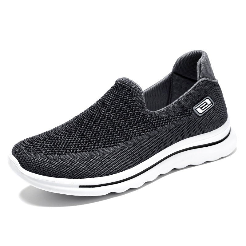Women's Comfortable Breathable Middle-aged And Elderly Slip-on Sneakers - pokema8084c25784f019aa98e37aa258a1e3d1