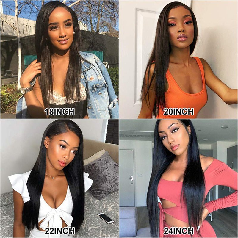 Women's Fashion Simple Human Hair Straight Wig - pokemacd8632ddeaa83b33751aa9005e0138d2