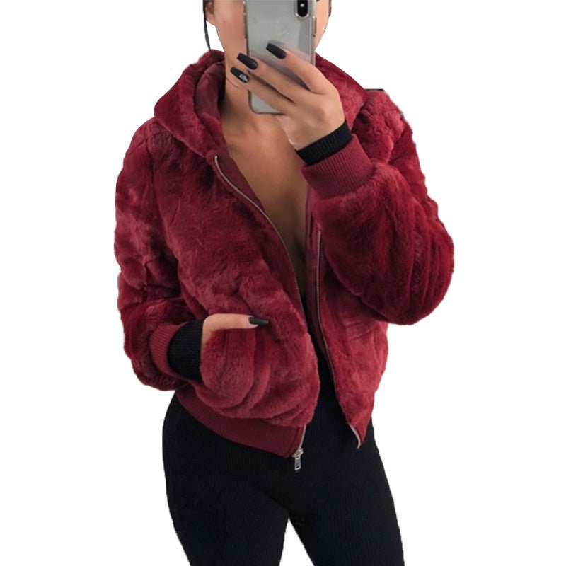 Women's Fox Fur Autumn And Winter Mink Fur Bunny Fur Coat Women - pokema993b39110549849c632a4ede6777973b