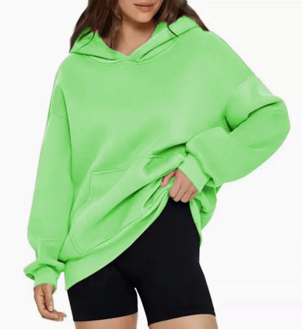 Women's Hoodies With Pockets Fashion Solid Sweatshirt Oversized Hooded Sweater Womens Clothing - pokema819bf6bf9d5e42d9affe6c2764473364