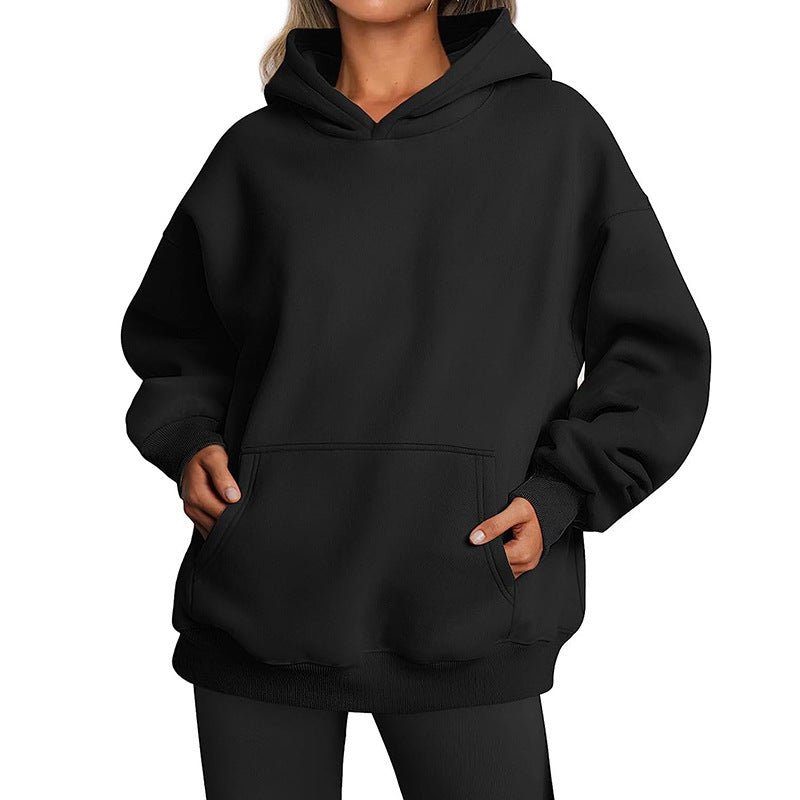 Women's Hoodies With Pockets Fashion Solid Sweatshirt Oversized Hooded Sweater Womens Clothing - pokemad34dbd9bfa16d707fb67424c90b00f60