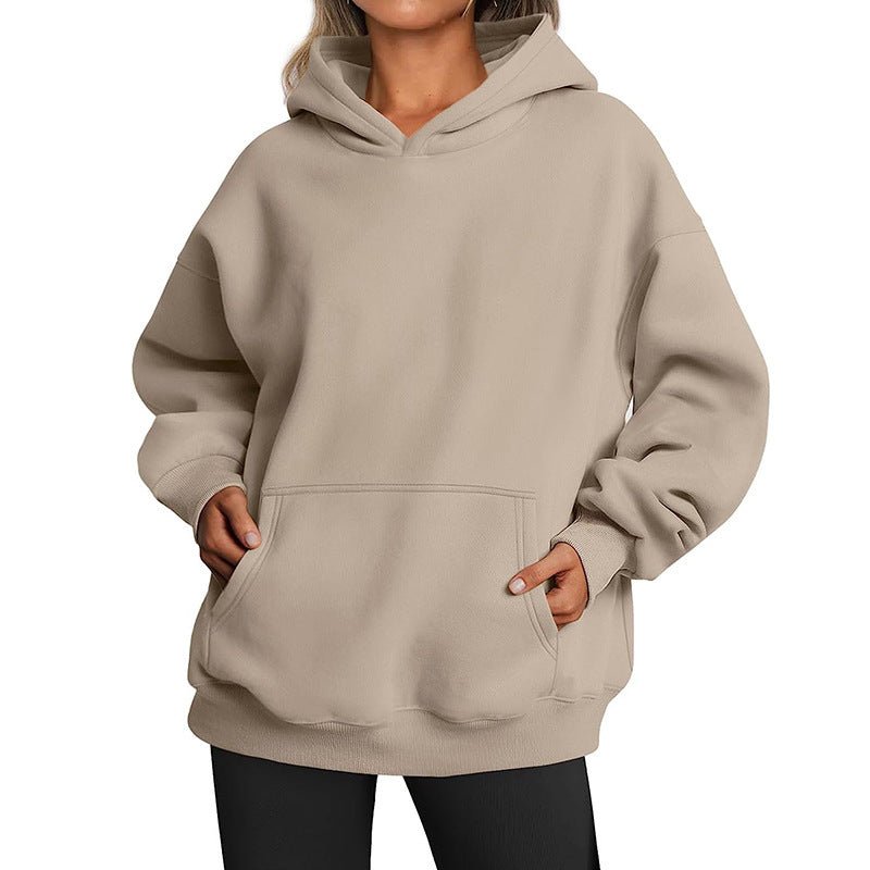 Women's Hoodies With Pockets Fashion Solid Sweatshirt Oversized Hooded Sweater Womens Clothing - pokema7cead6b0311dd56ece43c3490f07f09f