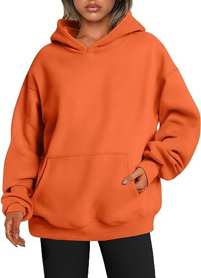 Women's Hoodies With Pockets Fashion Solid Sweatshirt Oversized Hooded Sweater Womens Clothing - pokemaf27bf4eb809b15036fadb8628c5bbbbd