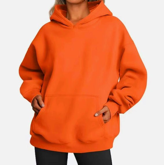 Women's Hoodies With Pockets Fashion Solid Sweatshirt Oversized Hooded Sweater Womens Clothing - pokema3e93a1c37909d3ea553f3d9c80ae267f