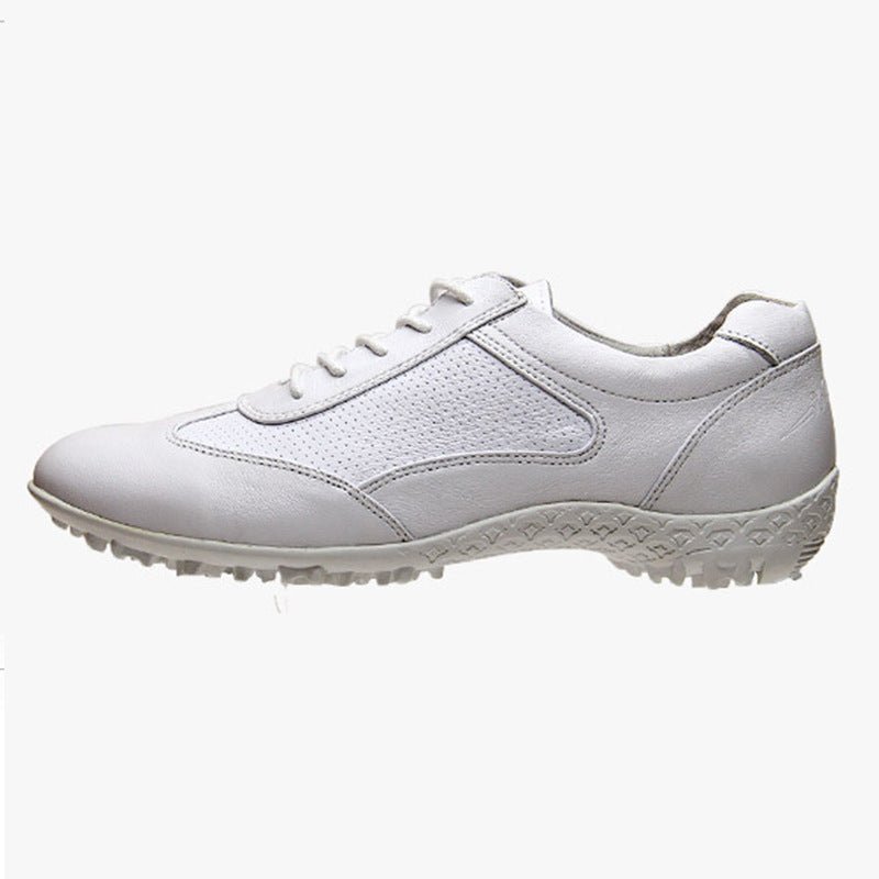 Women's Light Soft Casual Leather Waterproof Breathable Non-Slip Sneakers - pokema8933cca97f7dc7c40b8c5cbf09be6dc9