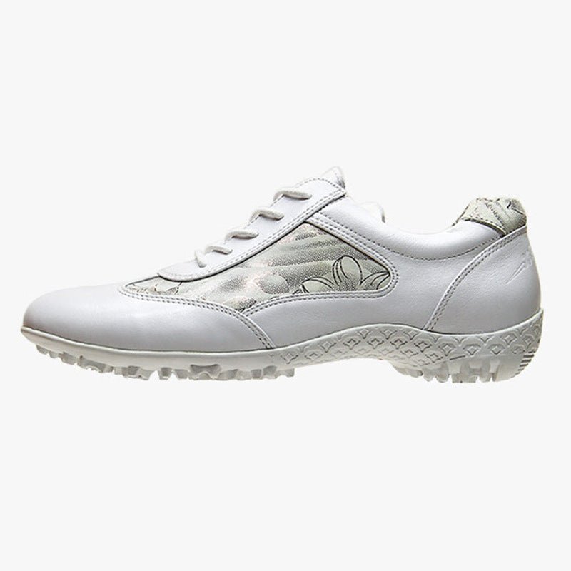 Women's Light Soft Casual Leather Waterproof Breathable Non-Slip Sneakers - pokema341177948ba7f9b5b25da757bb88ee92