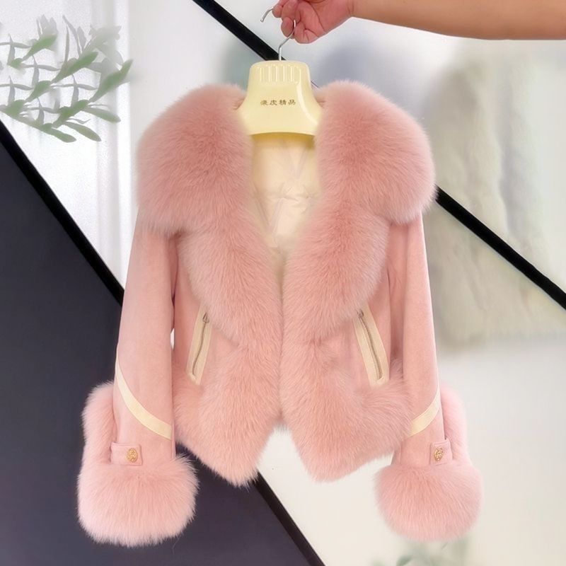 Women's Short Autumn And Winter Cotton Thick Fashion Fur Coat - pokemae971d8d7bbb1b6c4839e18d97c2de46b