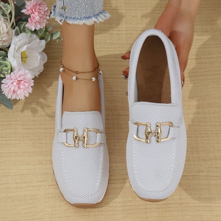 Women's Solid Color Flat Sneakers - Casual Lightweight Walking Shoes For Daily Wear And Comfortable All-match Style - pokema21b651532d713ef67ff04a0633c727e4