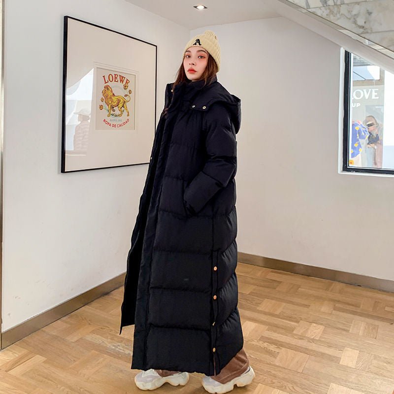 Women's Winter Loose Thick Long Cotton Coat Jacket - pokema714bf41f97f7f79d9f0199bd51c4676e
