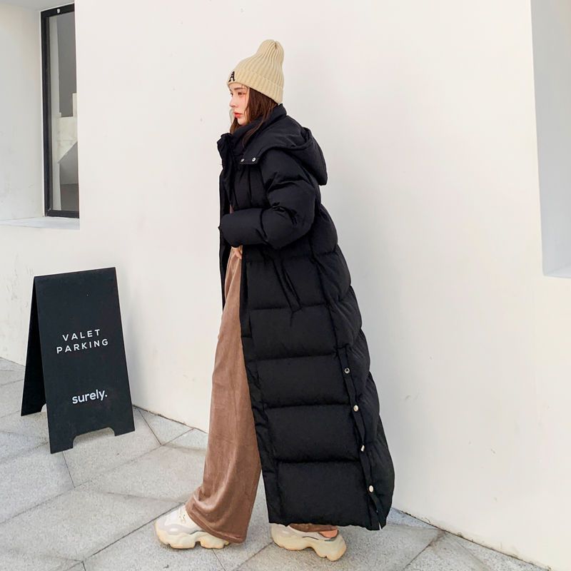 Women's Winter Loose Thick Long Cotton Coat Jacket - pokemab1d87f270dd1c3655b7b2991232f33bb