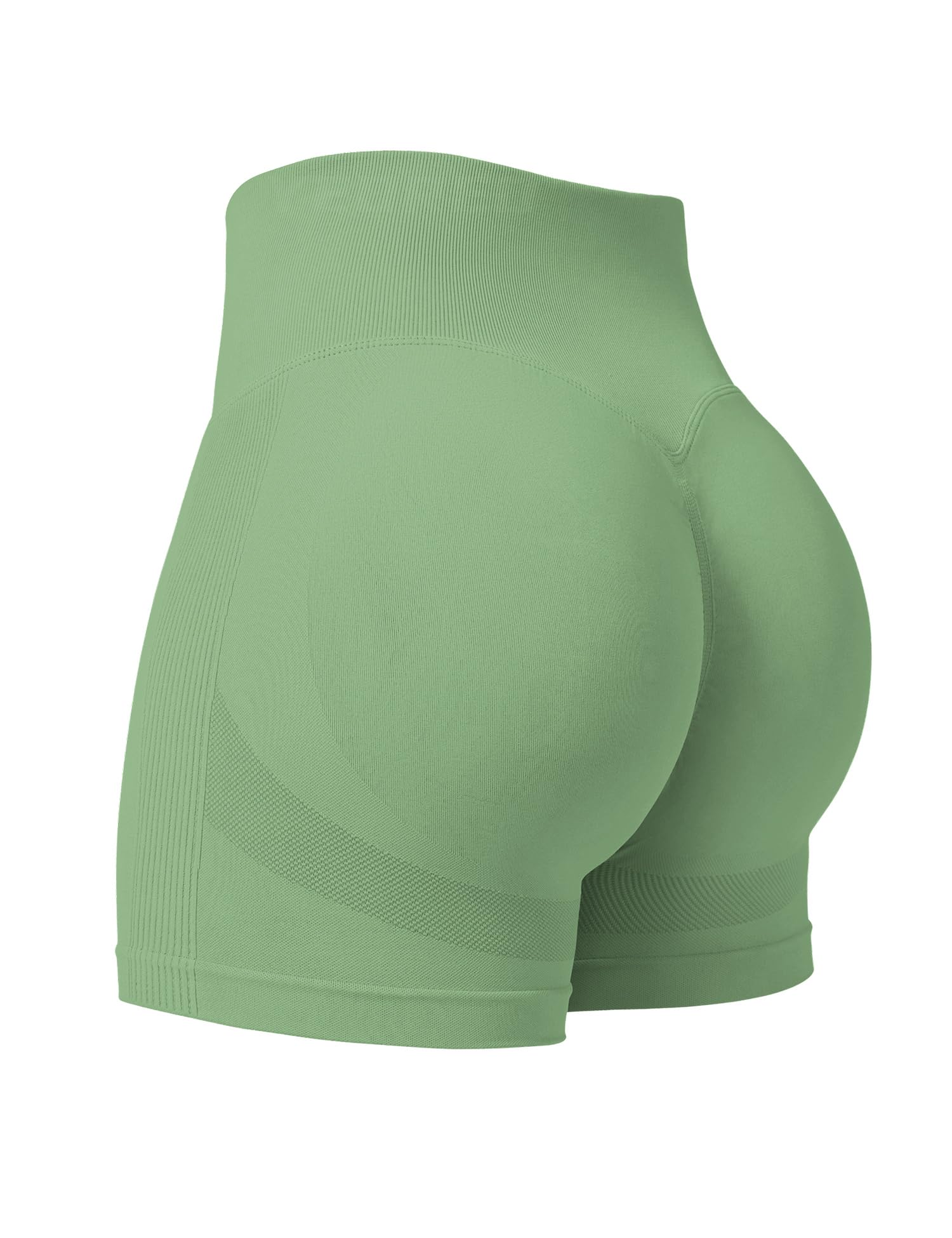 YEOREO Professional Women Workout Shorts 3.6" Scrunch Shorts Seamless High Waisted Contour Gym Yoga Biker Shorts - pokemaYEOREO Professional Women Workout Shorts 3.6" Scrunch Shorts Seamless High Waisted Contour Gym Yoga Biker Shorts