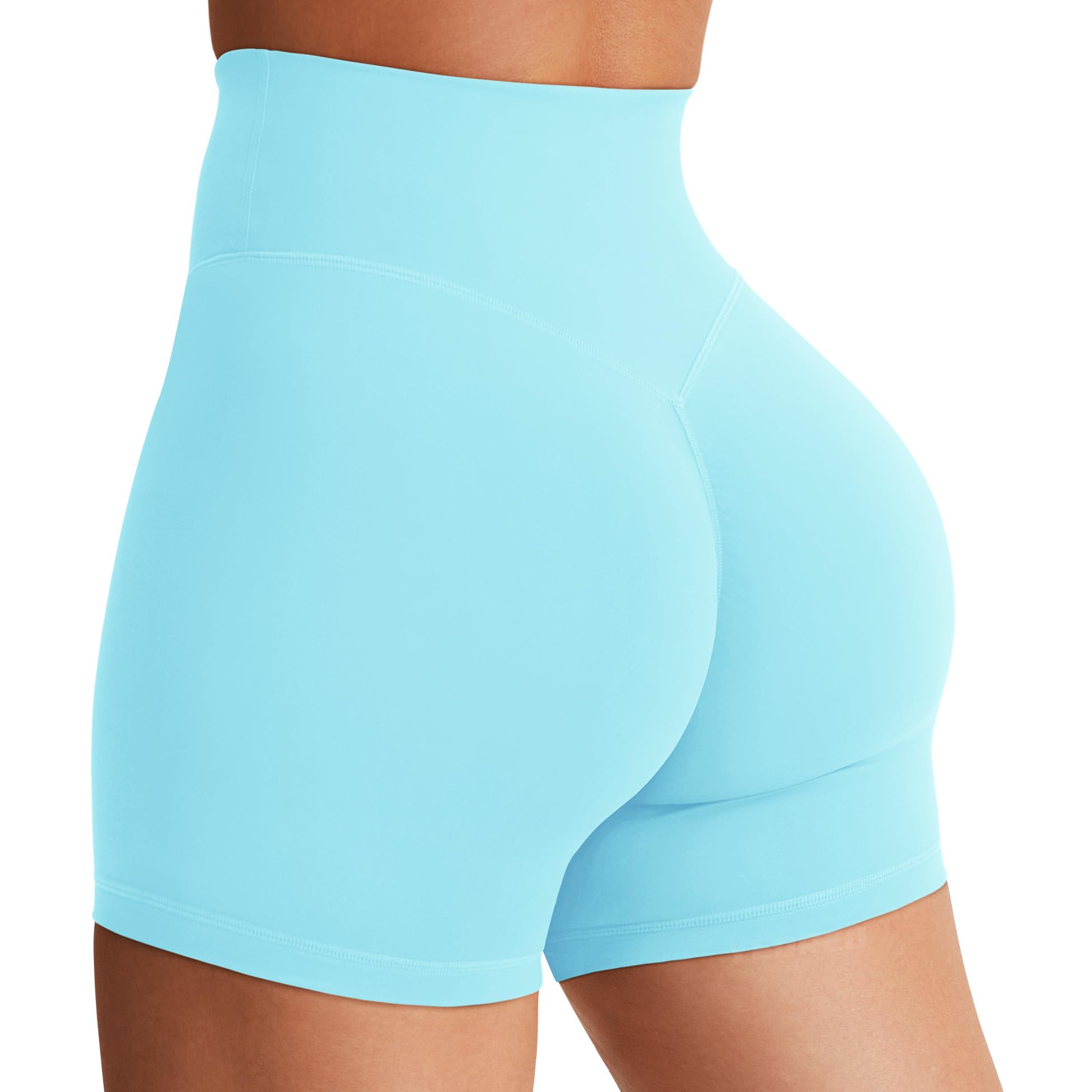 YEOREO SoftHue Women's Biker Shorts Workout Hidden Scrunch Gym Shorts | High Waist, Tummy Control, Buttery Soft, No Front Seam, Running Shorts, 3.6" /4.5" / 6" - pokemaYEOREO SoftHue Women's Biker Shorts Workout Hidden Scrunch Gym Shorts | High Waist, Tummy Control, Buttery Soft, No Front Seam, Running Shorts, 3.6" /4.5" / 6"