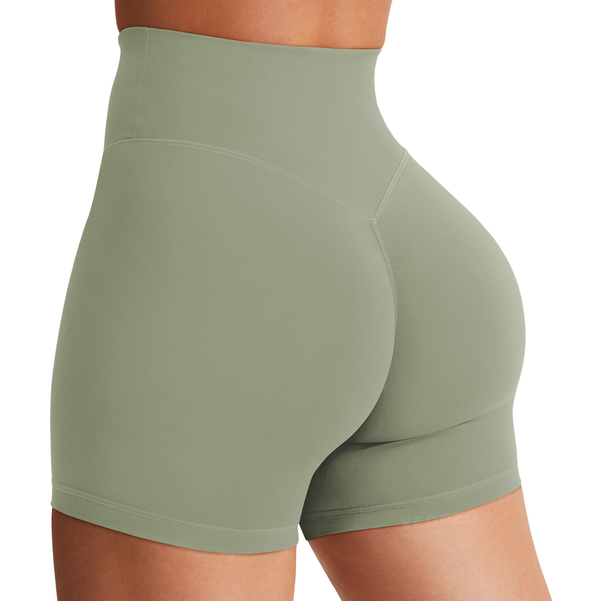 YEOREO SoftHue Women's Biker Shorts Workout Hidden Scrunch Gym Shorts | High Waist, Tummy Control, Buttery Soft, No Front Seam, Running Shorts, 3.6" /4.5" / 6" - pokemaYEOREO SoftHue Women's Biker Shorts Workout Hidden Scrunch Gym Shorts | High Waist, Tummy Control, Buttery Soft, No Front Seam, Running Shorts, 3.6" /4.5" / 6"