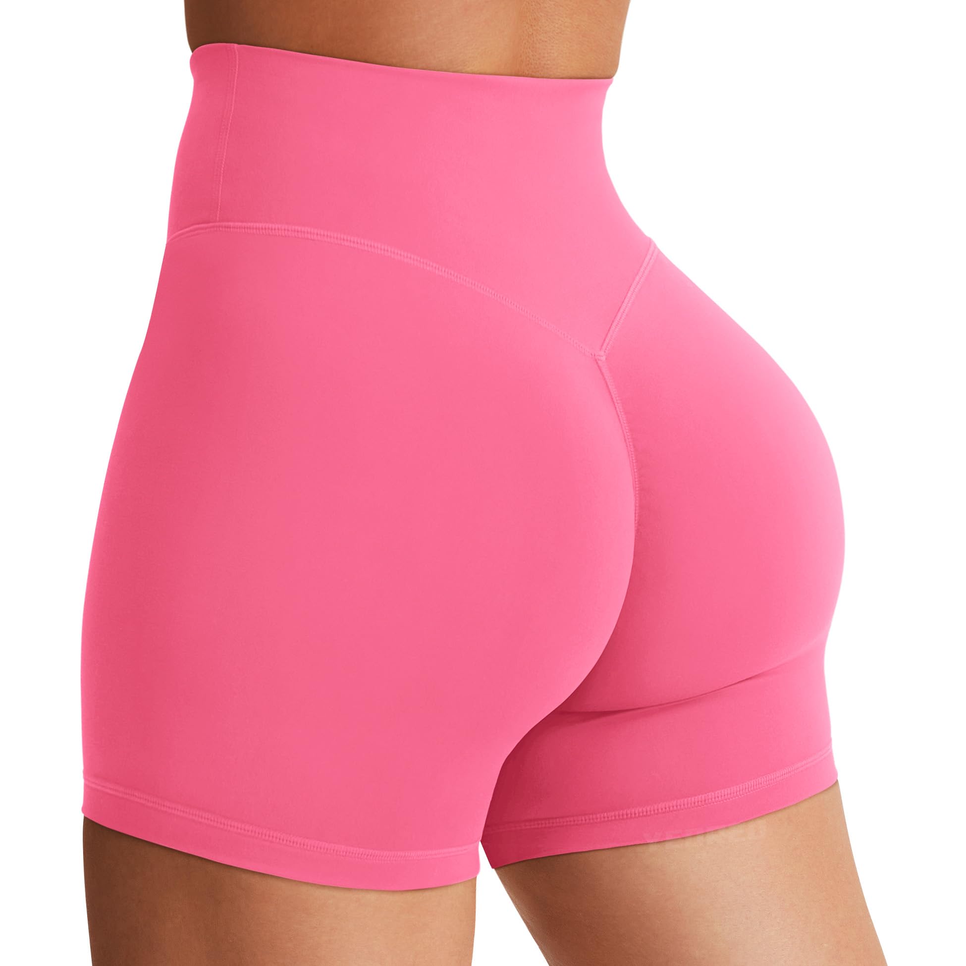 YEOREO SoftHue Women's Biker Shorts Workout Hidden Scrunch Gym Shorts | High Waist, Tummy Control, Buttery Soft, No Front Seam, Running Shorts, 3.6" /4.5" / 6" - pokemaYEOREO SoftHue Women's Biker Shorts Workout Hidden Scrunch Gym Shorts | High Waist, Tummy Control, Buttery Soft, No Front Seam, Running Shorts, 3.6" /4.5" / 6"