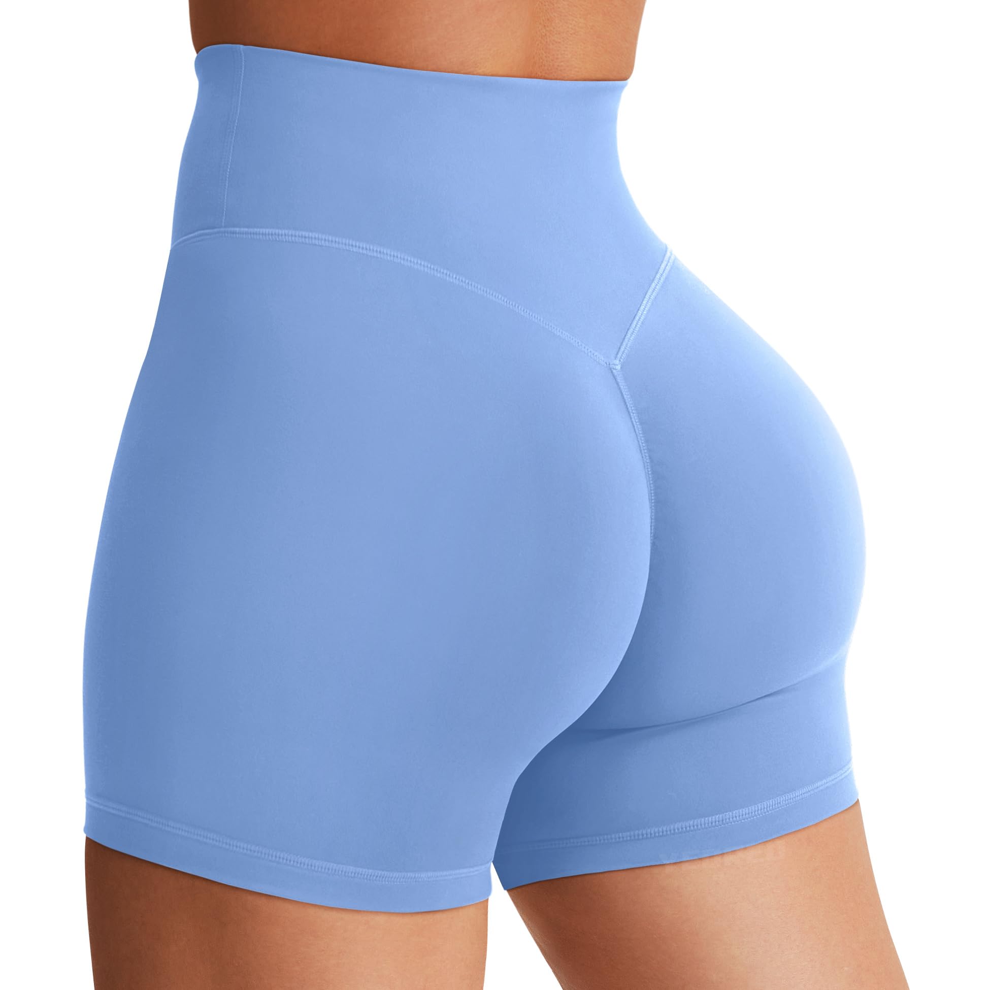 YEOREO SoftHue Women's Biker Shorts Workout Hidden Scrunch Gym Shorts | High Waist, Tummy Control, Buttery Soft, No Front Seam, Running Shorts, 3.6" /4.5" / 6" - pokemaYEOREO SoftHue Women's Biker Shorts Workout Hidden Scrunch Gym Shorts | High Waist, Tummy Control, Buttery Soft, No Front Seam, Running Shorts, 3.6" /4.5" / 6"