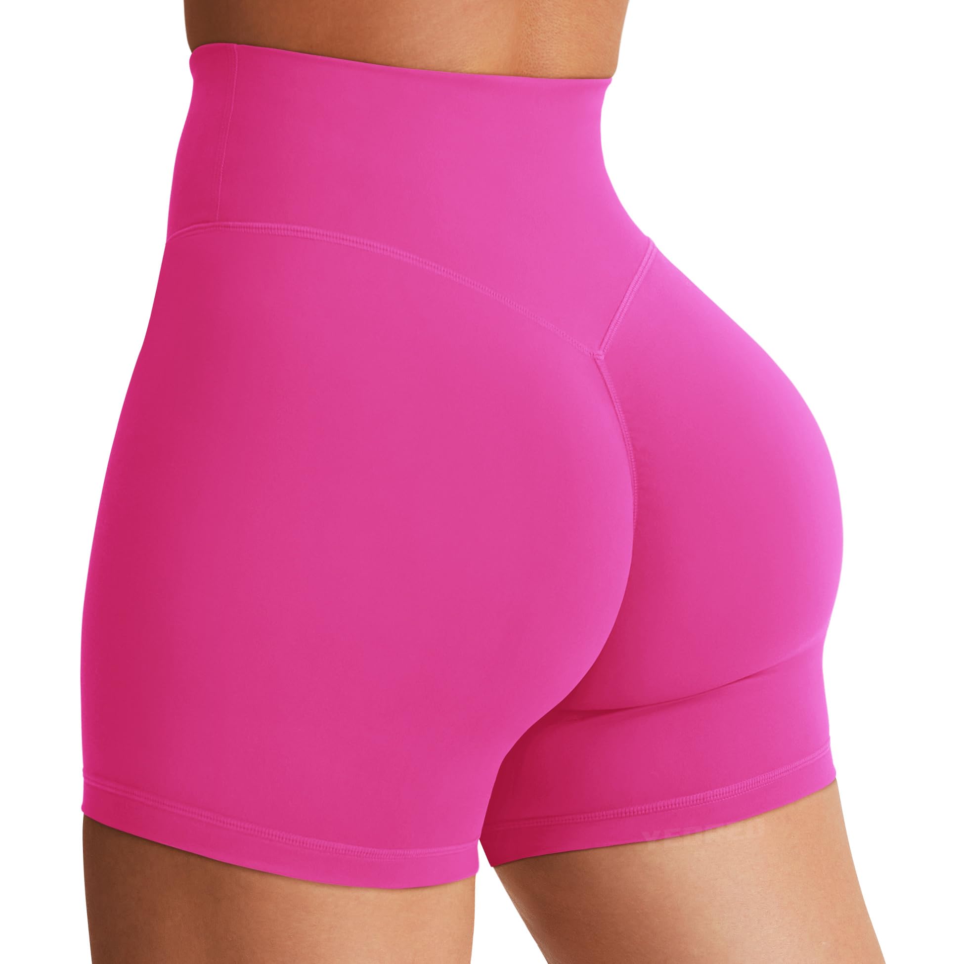 YEOREO SoftHue Women's Biker Shorts Workout Hidden Scrunch Gym Shorts | High Waist, Tummy Control, Buttery Soft, No Front Seam, Running Shorts, 3.6" /4.5" / 6" - pokemaYEOREO SoftHue Women's Biker Shorts Workout Hidden Scrunch Gym Shorts | High Waist, Tummy Control, Buttery Soft, No Front Seam, Running Shorts, 3.6" /4.5" / 6"