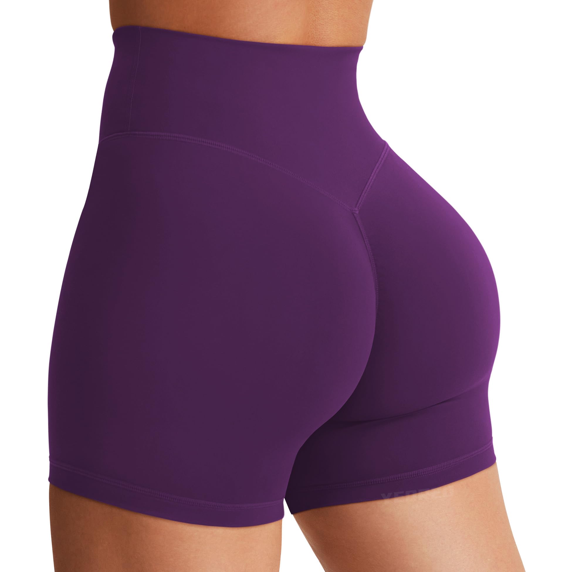YEOREO SoftHue Women's Biker Shorts Workout Hidden Scrunch Gym Shorts | High Waist, Tummy Control, Buttery Soft, No Front Seam, Running Shorts, 3.6" /4.5" / 6" - pokemaYEOREO SoftHue Women's Biker Shorts Workout Hidden Scrunch Gym Shorts | High Waist, Tummy Control, Buttery Soft, No Front Seam, Running Shorts, 3.6" /4.5" / 6"