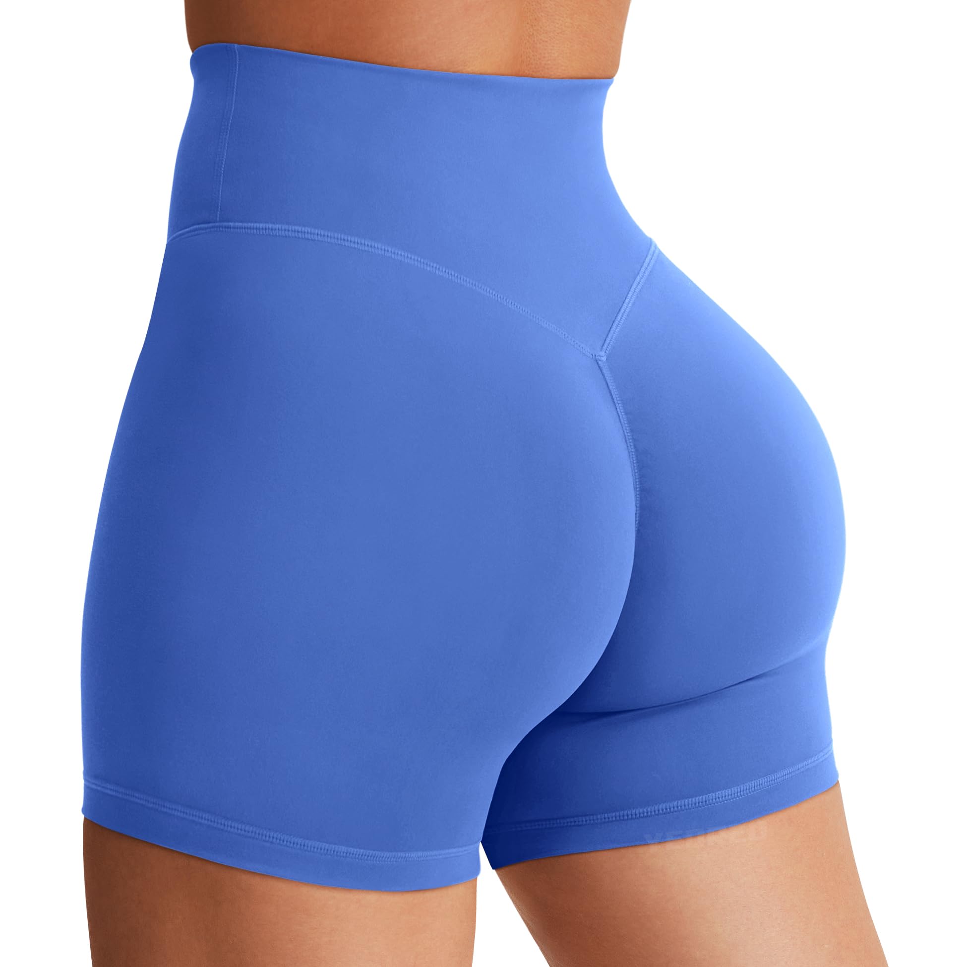 YEOREO SoftHue Women's Biker Shorts Workout Hidden Scrunch Gym Shorts | High Waist, Tummy Control, Buttery Soft, No Front Seam, Running Shorts, 3.6" /4.5" / 6" - pokemaYEOREO SoftHue Women's Biker Shorts Workout Hidden Scrunch Gym Shorts | High Waist, Tummy Control, Buttery Soft, No Front Seam, Running Shorts, 3.6" /4.5" / 6"