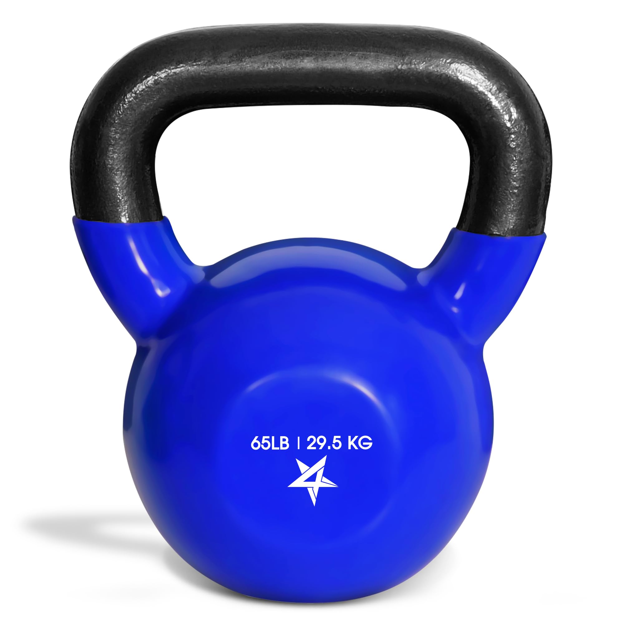 Yes4All Vinyl Coated Kettlebells for Weightlifting & Strength Training - pokemaYes4All Vinyl Coated Kettlebells for Weightlifting & Strength Training