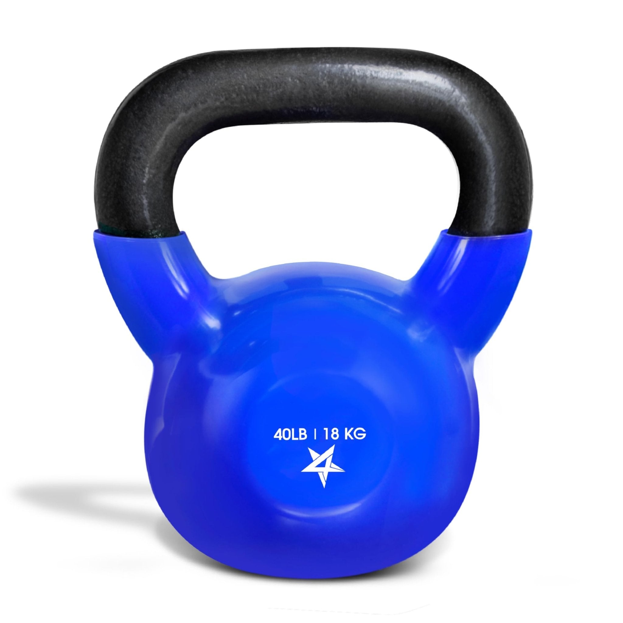 Yes4All Vinyl Coated Kettlebells for Weightlifting & Strength Training - pokemaYes4All Vinyl Coated Kettlebells for Weightlifting & Strength Training