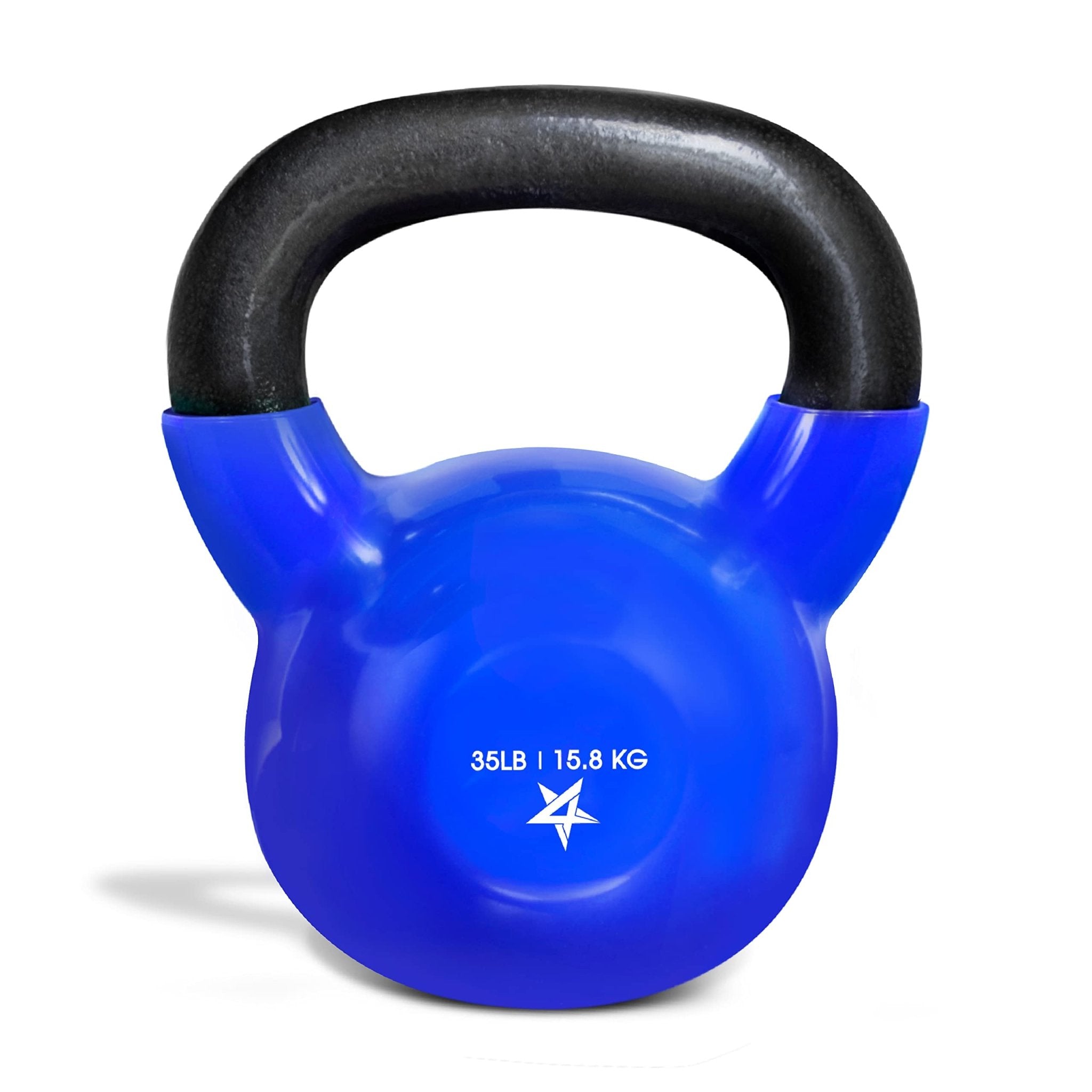 Yes4All Vinyl Coated Kettlebells for Weightlifting & Strength Training - pokemaYes4All Vinyl Coated Kettlebells for Weightlifting & Strength Training