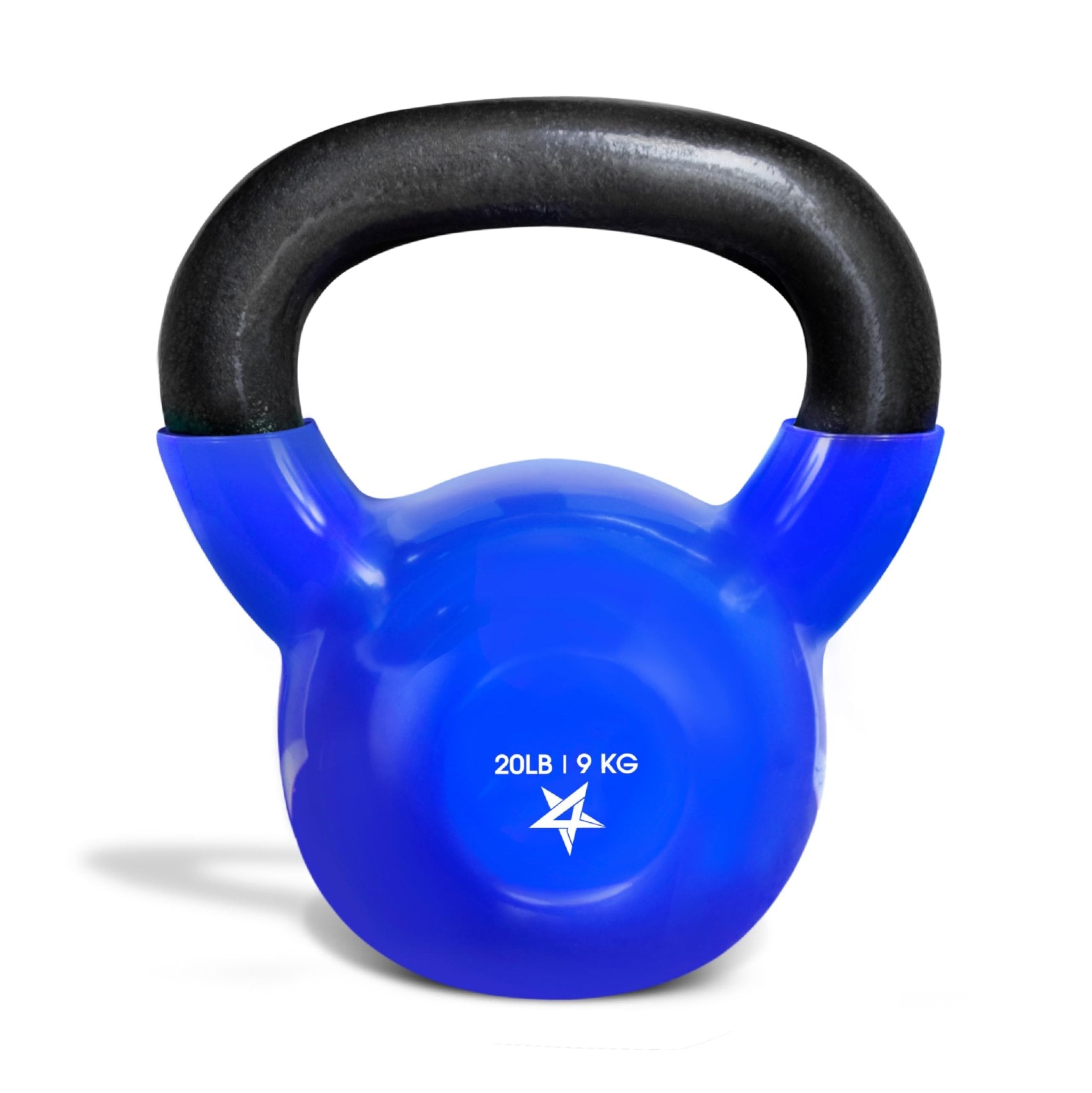 Yes4All Vinyl Coated Kettlebells for Weightlifting & Strength Training - pokemaYes4All Vinyl Coated Kettlebells for Weightlifting & Strength Training