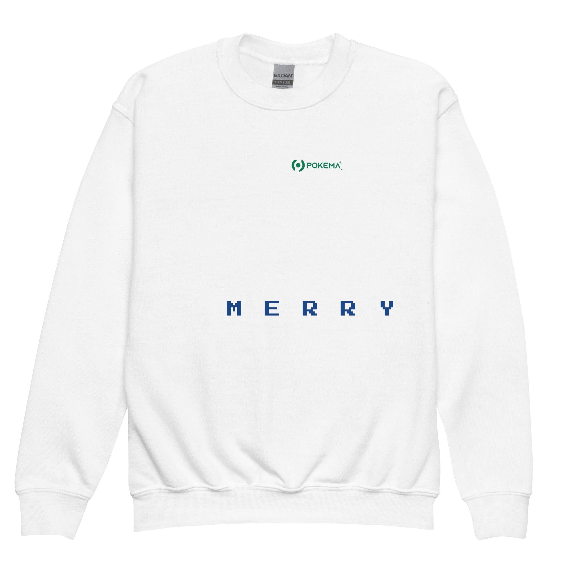Youth crewneck sweatshirt - pokemaProduct mockup