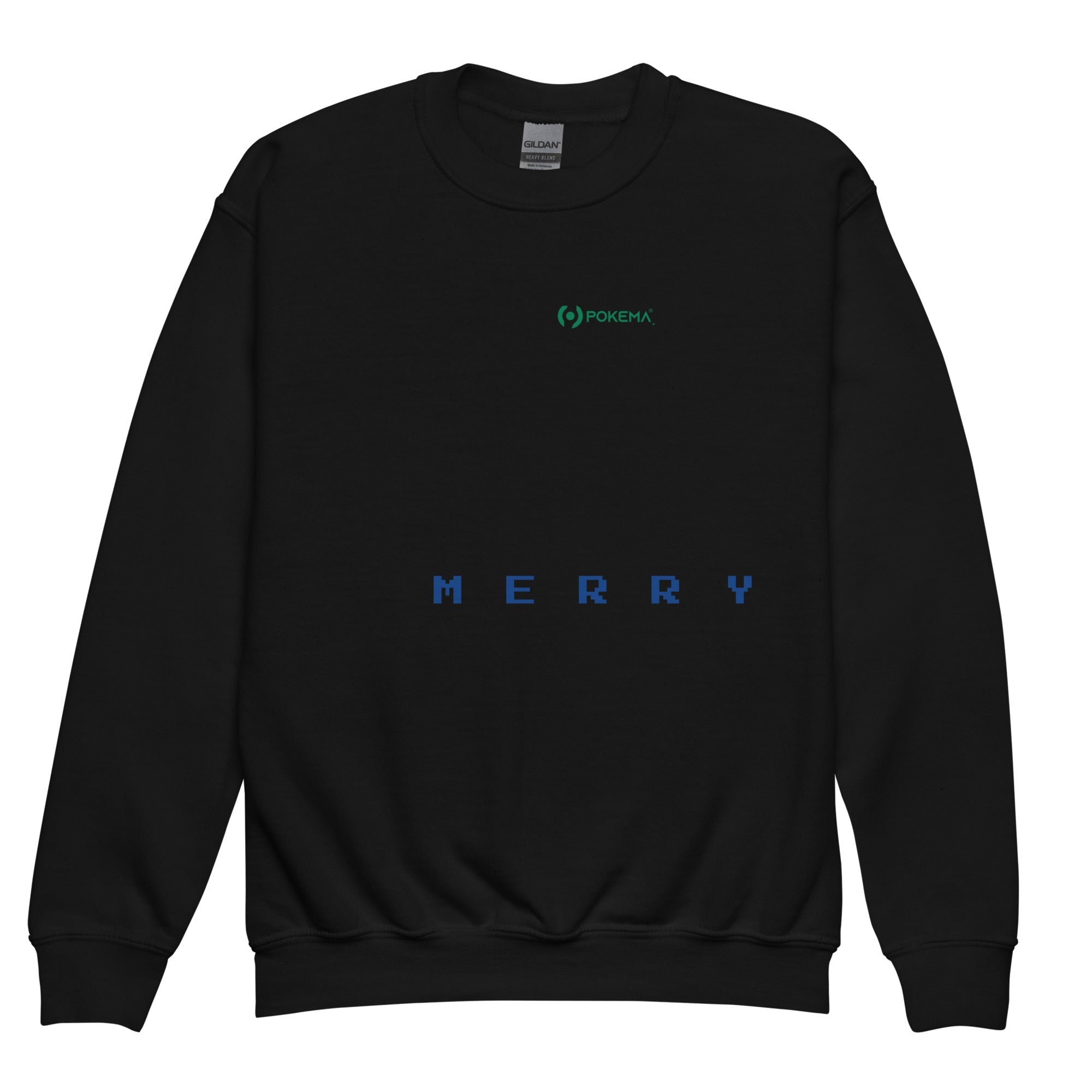 Youth crewneck sweatshirt - pokemaProduct mockup