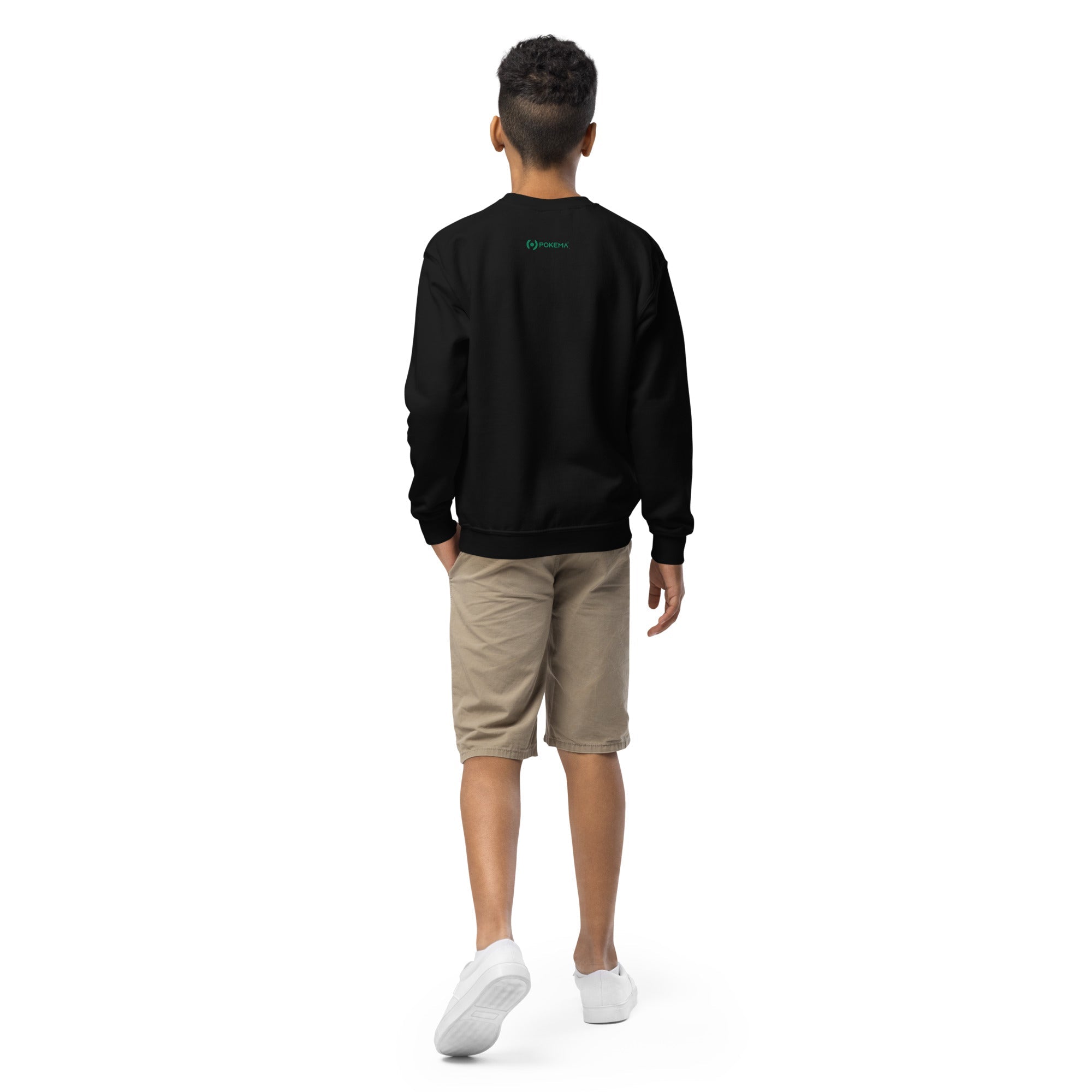 Youth crewneck sweatshirt - pokemaProduct mockup