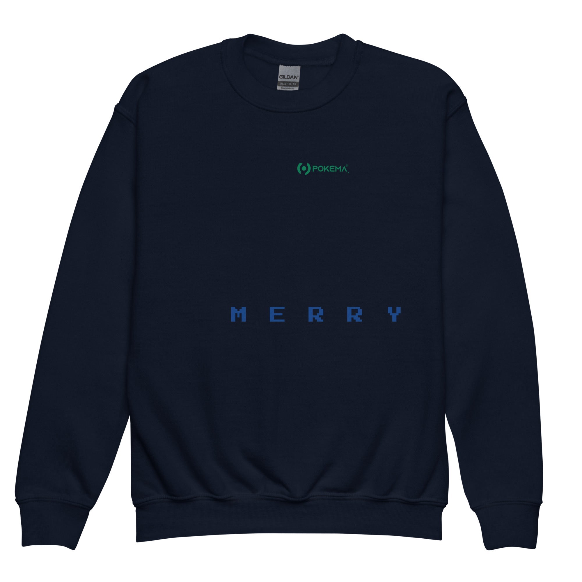 Youth crewneck sweatshirt - pokemaProduct mockup