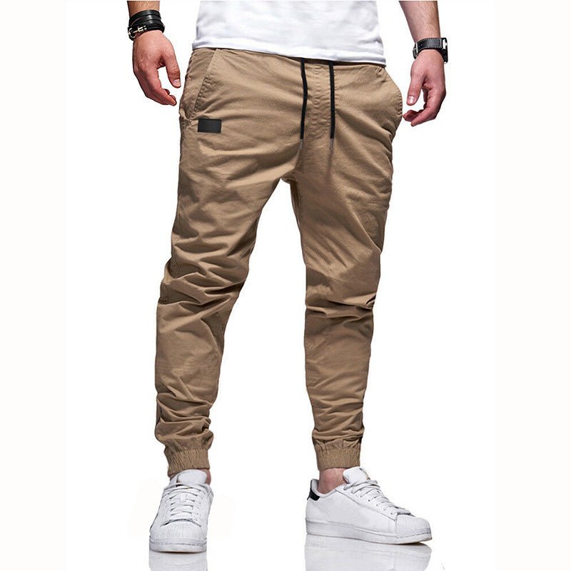 Youth Fashion Casual Tether Loose Cargo Ankle Banded Pants - pokema141a1b92d62a3b722514192ead6324cd