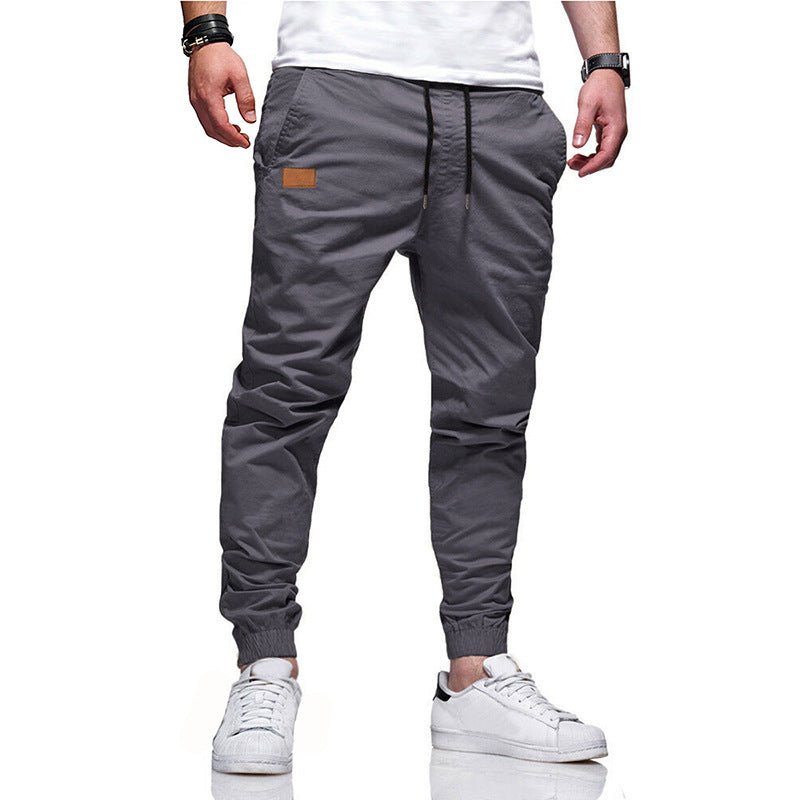 Youth Fashion Casual Tether Loose Cargo Ankle Banded Pants - pokemad62a84c71a5eb988159af8f32e33506